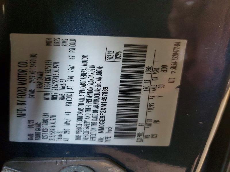 2021 Ford Transit Connect xlt