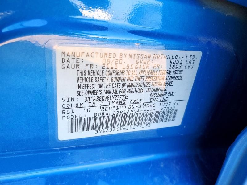 2020 Nissan Sentra sv