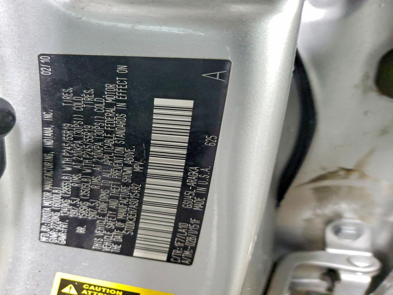 2010 Toyota Highlander Limited