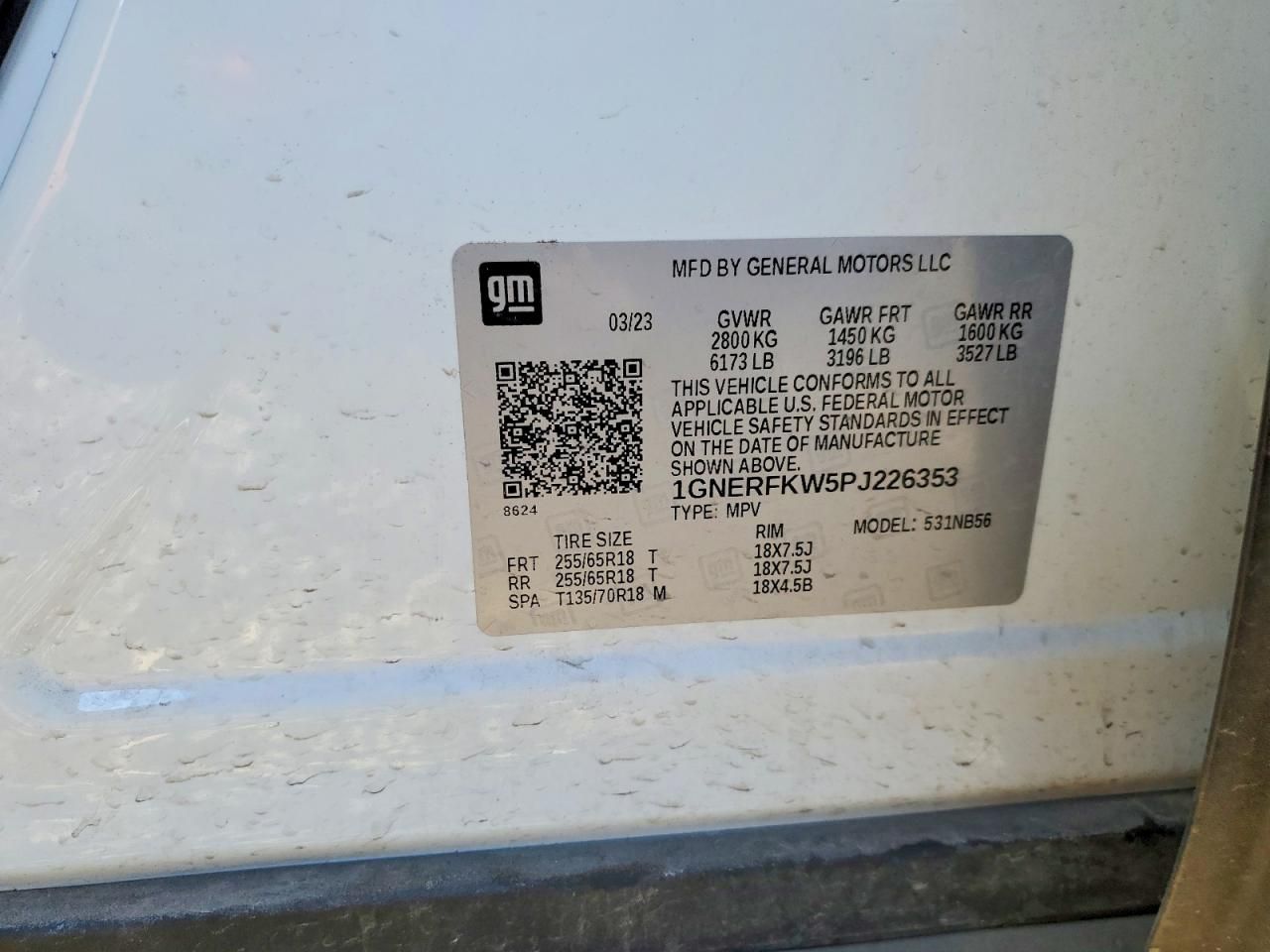 2023 Chevrolet Traverse ls