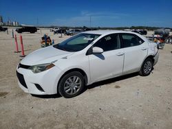 2015 Toyota Corolla l en venta en New Braunfels, TX