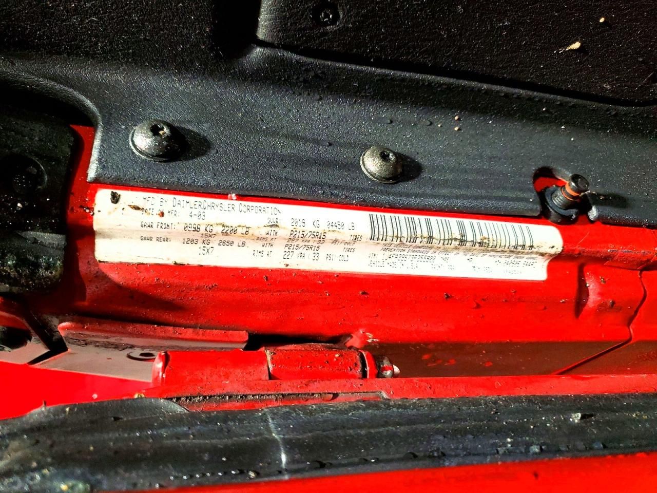 2003 Jeep Wrangler Commando