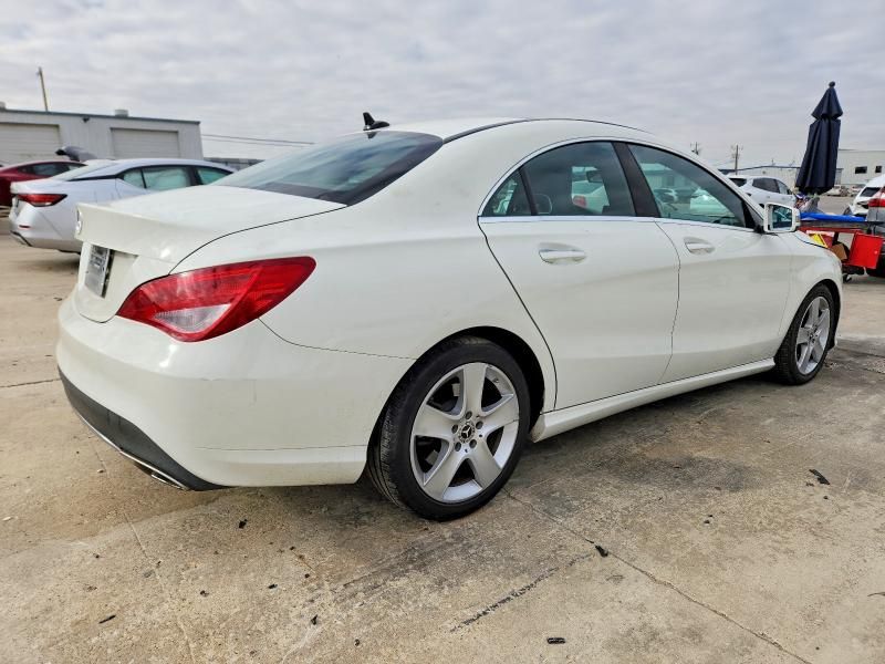 2018 Mercedes-Benz Cla 250