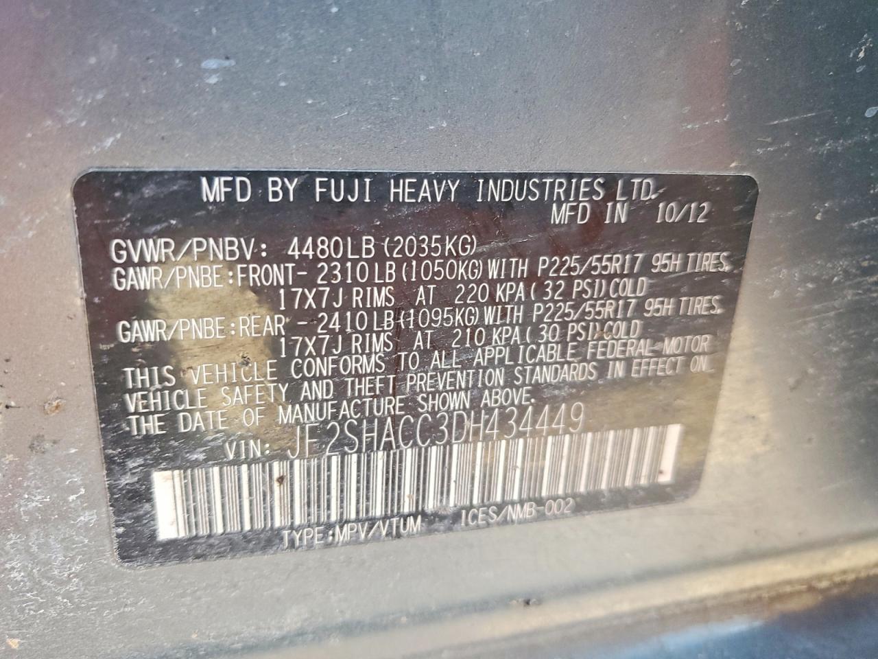 2013 Subaru Forester 2.5x Premium