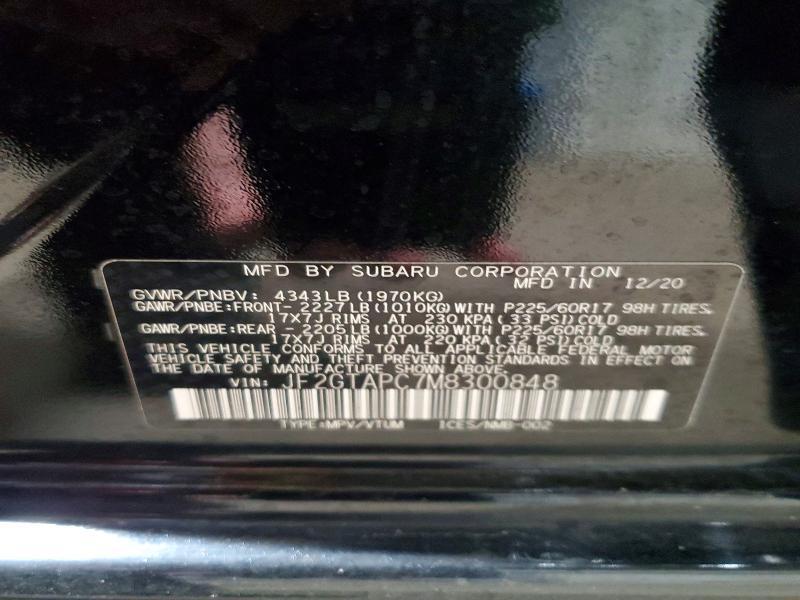2021 Subaru Crosstrek Premium