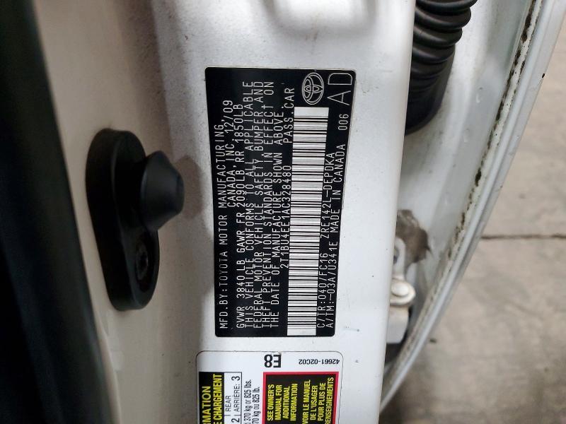 2010 Toyota Corolla Base