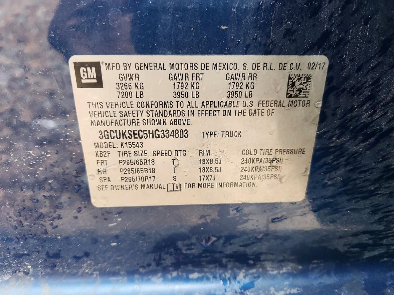 2017 Chevrolet Silverado K1500 ltz