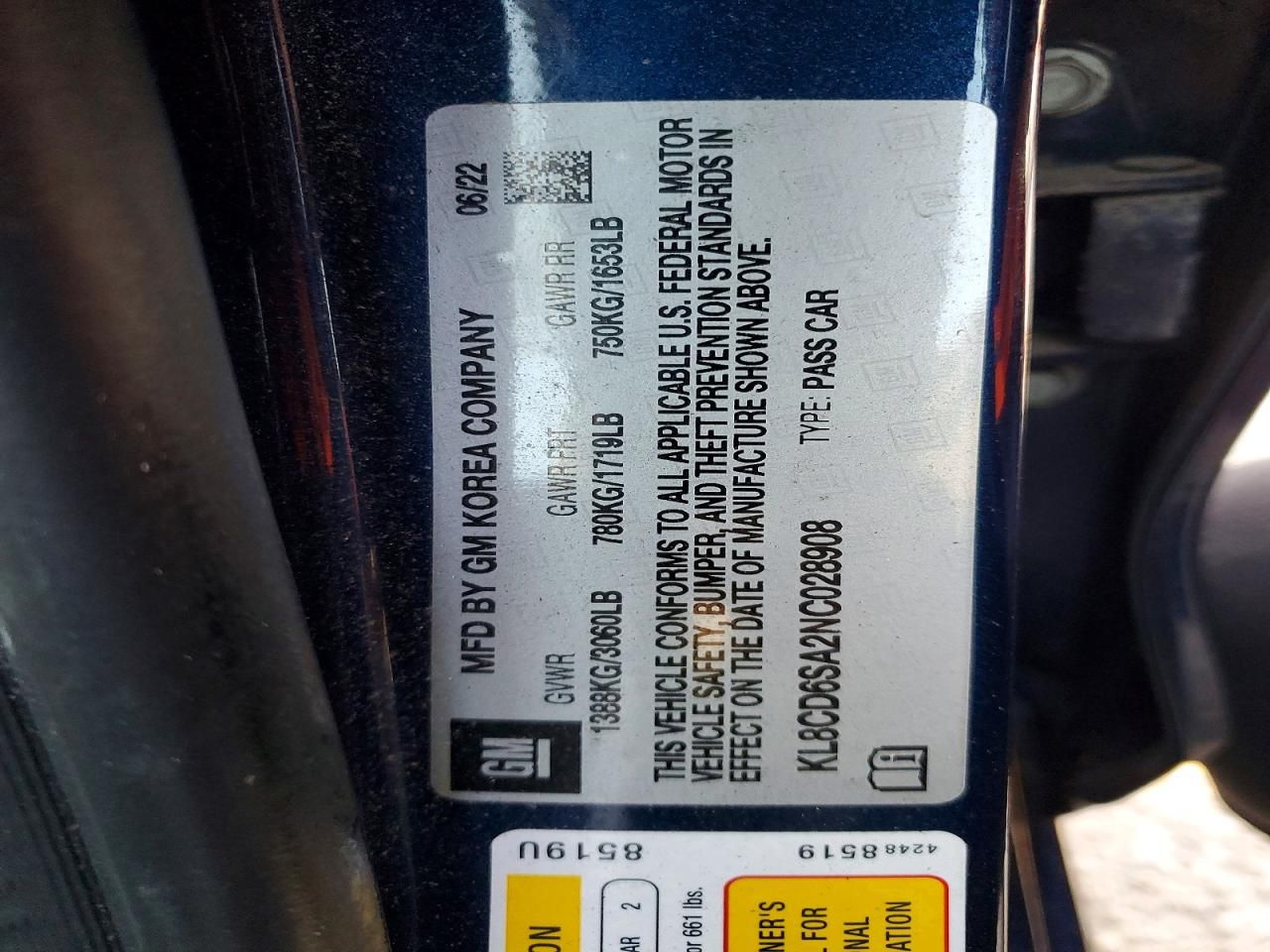 2022 Chevrolet Spark 1LT