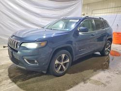 Jeep salvage cars for sale: 2019 Jeep Cherokee Limited