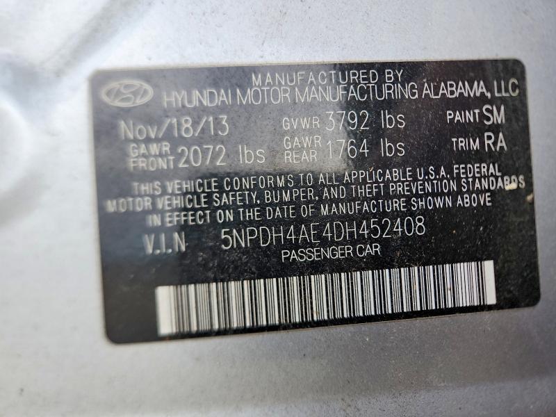 2013 Hyundai Elantra gls