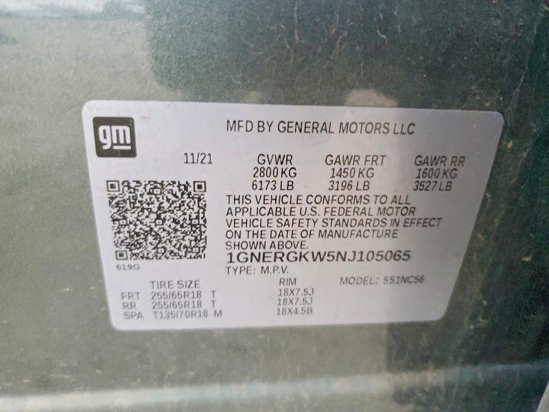 2022 Chevrolet Traverse lt