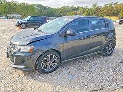 Chevrolet Sonic salvage cars for sale: 2017 Chevrolet Sonic lt