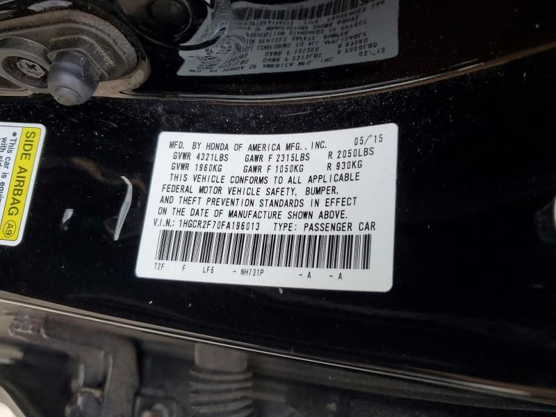 2015 Honda Accord ex