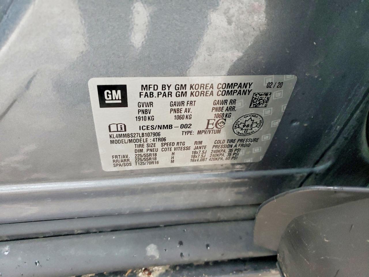 2020 Buick Encore gx Preferred