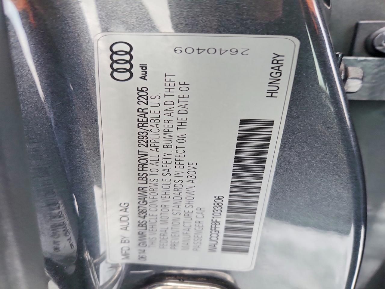 2015 Audi A3 Premium Plus