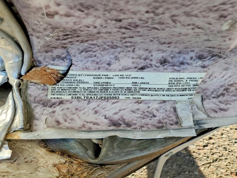 2018 LGS Enclosed Cargo Trailer