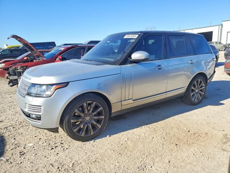 2016 Land Rover Range Rover Supercharged