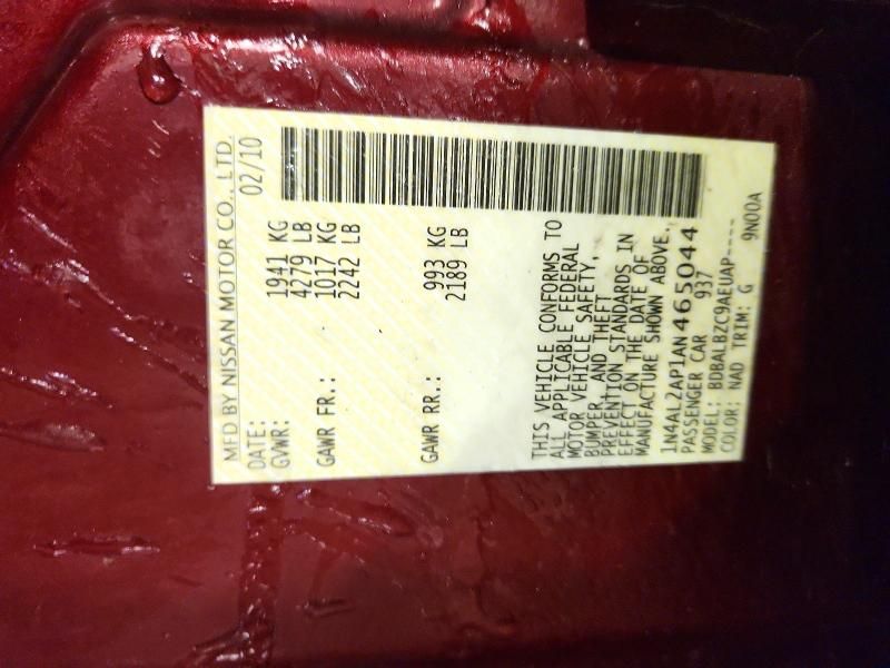 2010 Nissan Altima Base