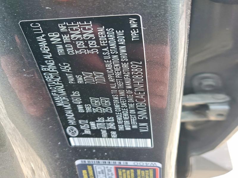 2022 Hyundai Tucson sel