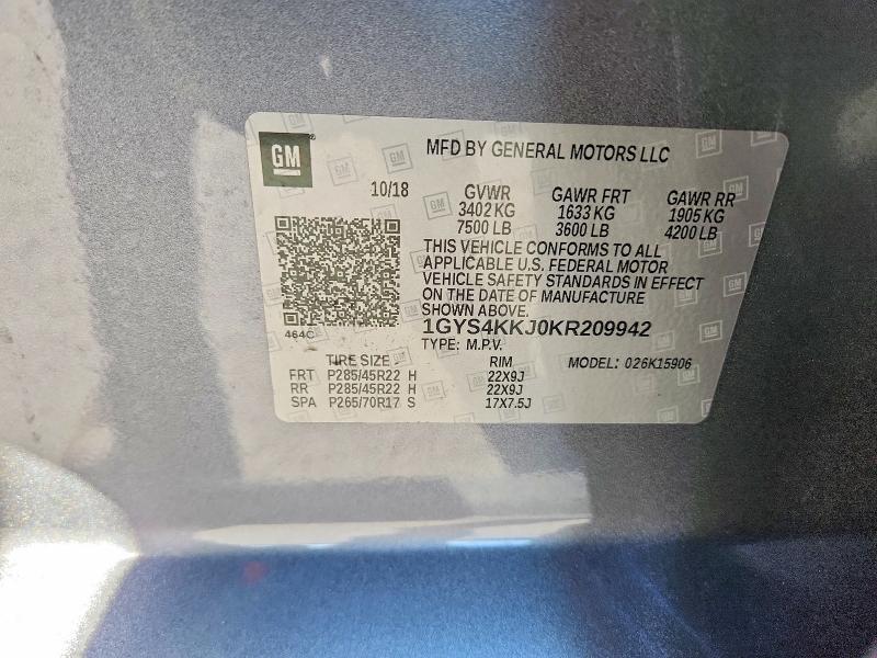 2019 Cadillac Escalade esv Platinum