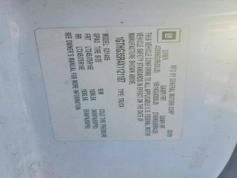 1999 GMC Savana G3500