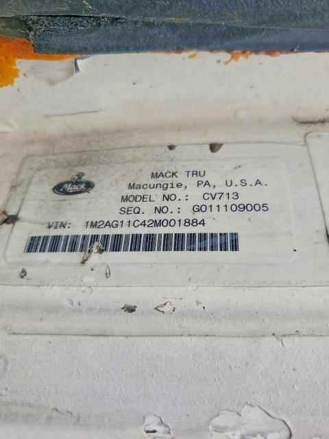 2002 Mack CV713 ROLL-OFF Container Truck