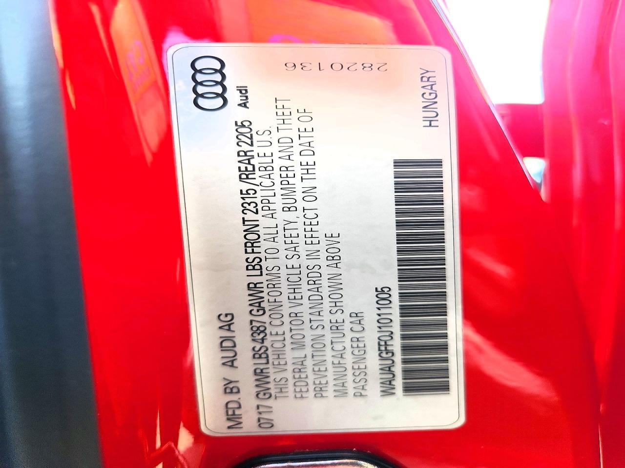 2018 Audi A3 Premium