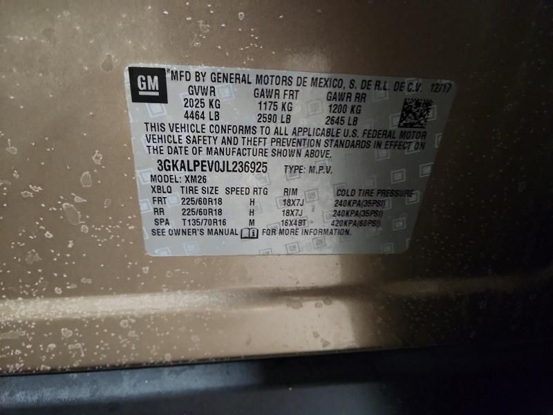 2018 GMC Terrain slt