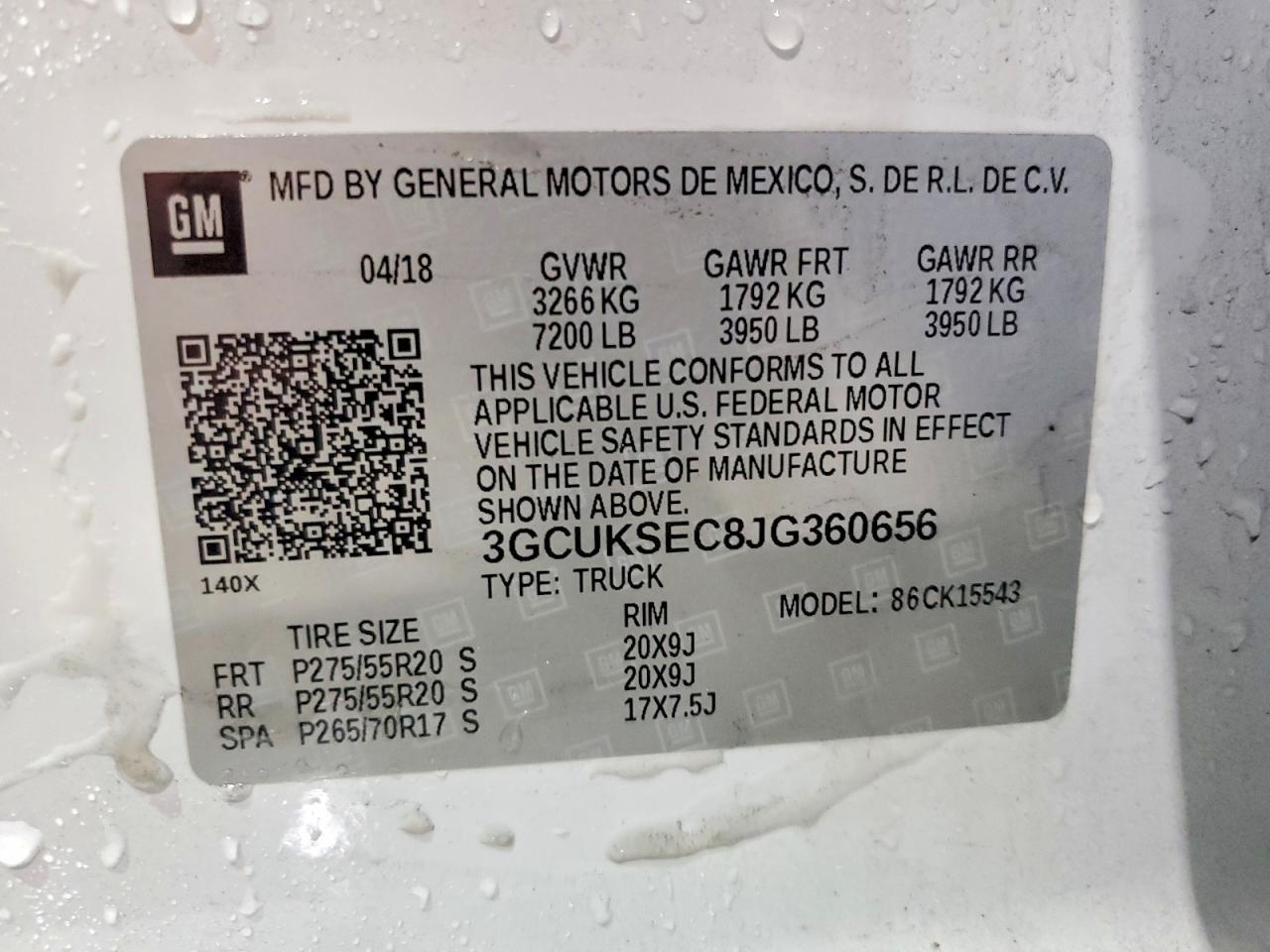 2018 Chevrolet Silverado K1500 LTZ