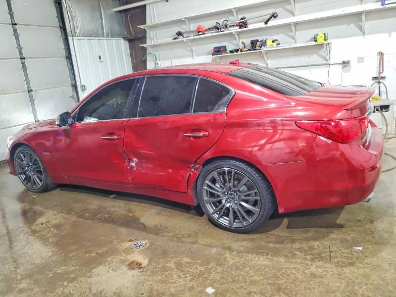2016 Infiniti Q50 red Sport 400