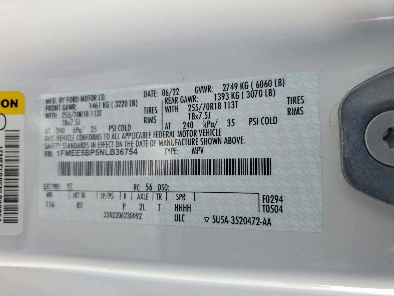 2022 Ford Bronco Base