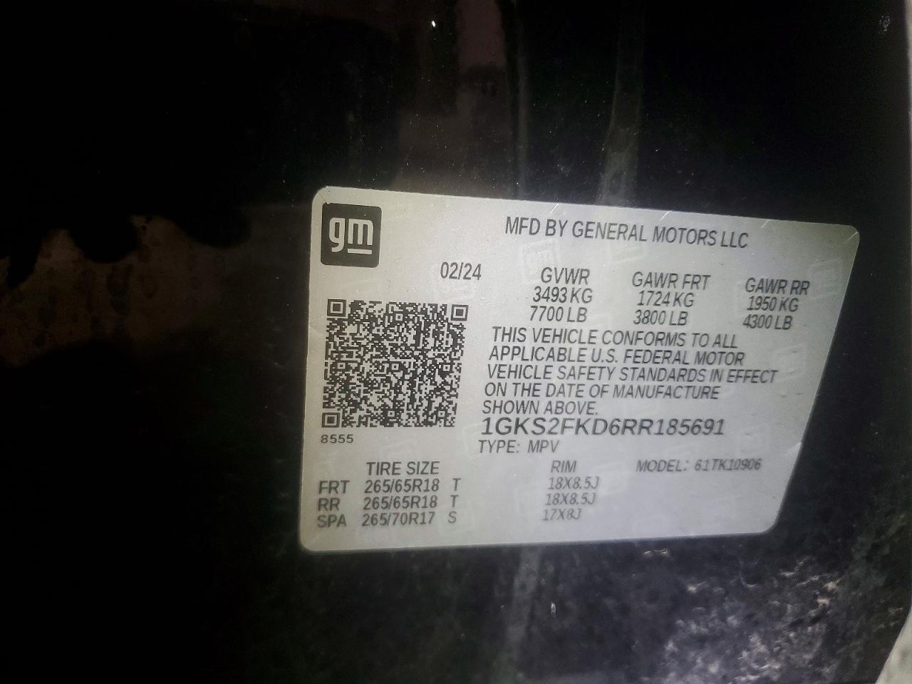 2024 GMC Yukon xl K1500 sle