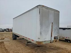 Vehiculos salvage en venta de Copart Sikeston, MO: 1989 Fruehauf FEB9 1.5-NF1-28 DRY Van Trailer
