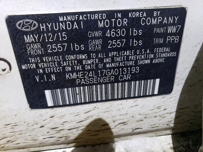 2016 Hyundai Sonata Hybrid