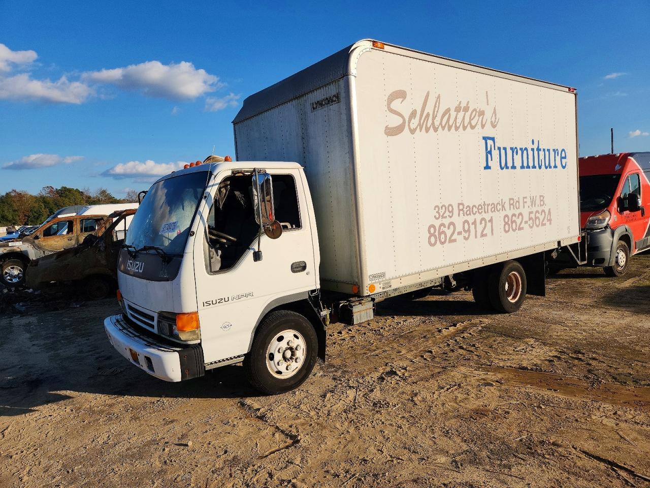 2001 Isuzu NPR HD BOX Truck