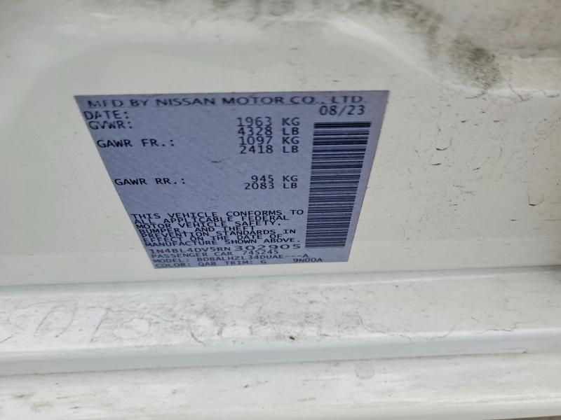 2024 Nissan Altima sv