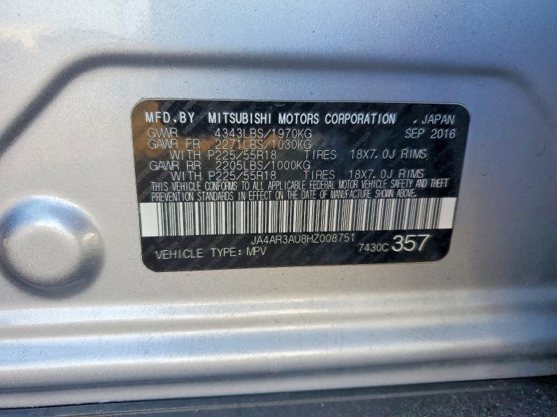 2017 Mitsubishi Outlander Sport es