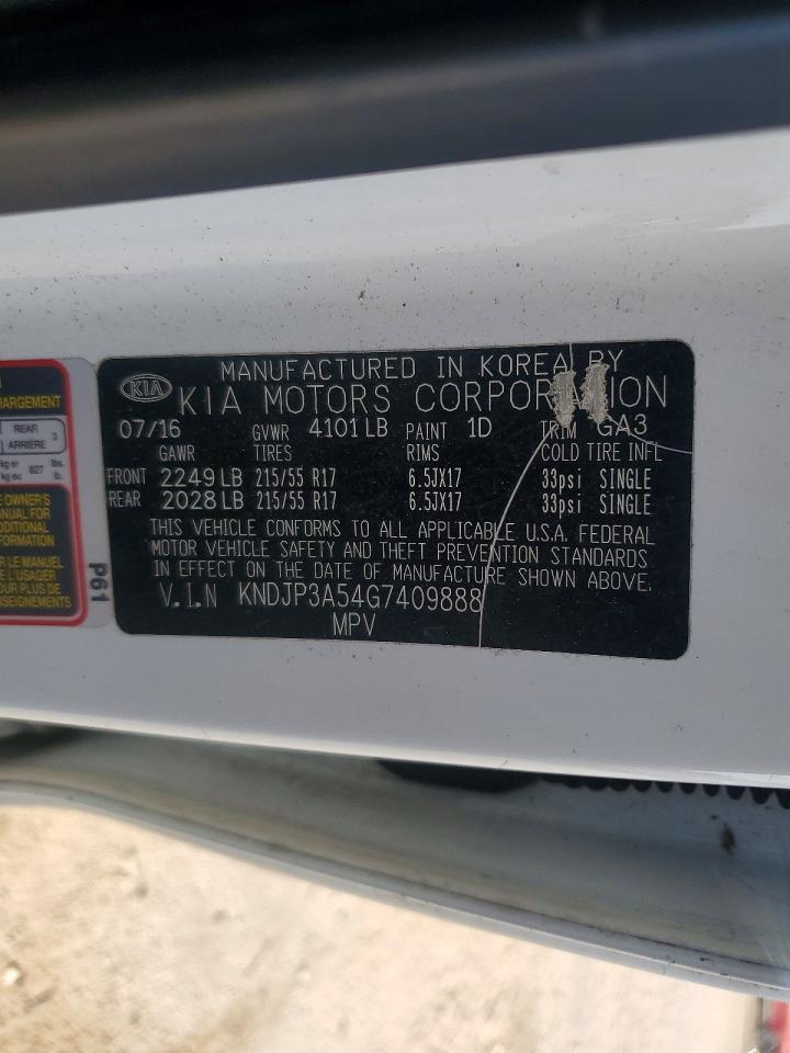 2016 KIA Soul +