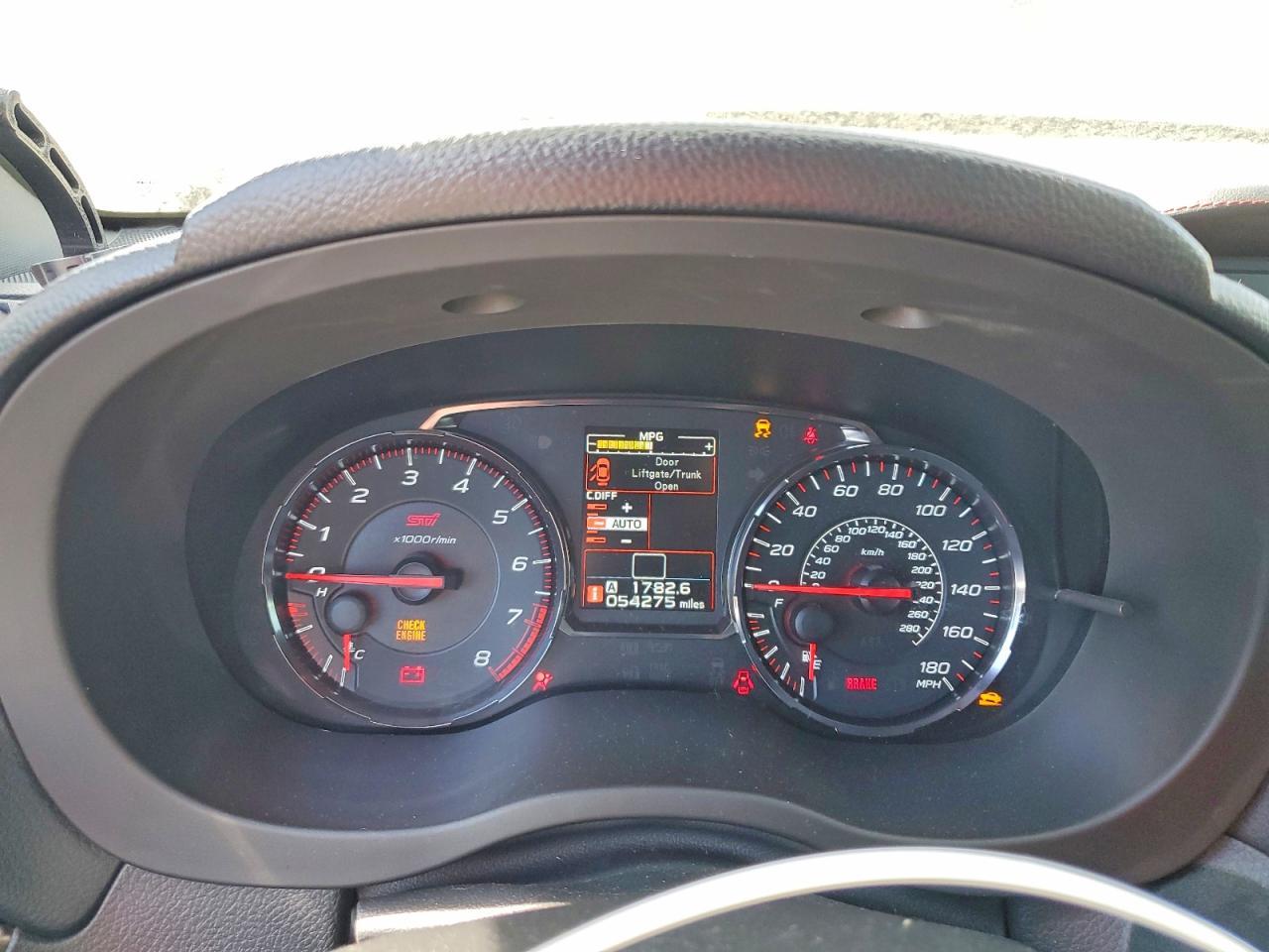 2020 Subaru Wrx sti