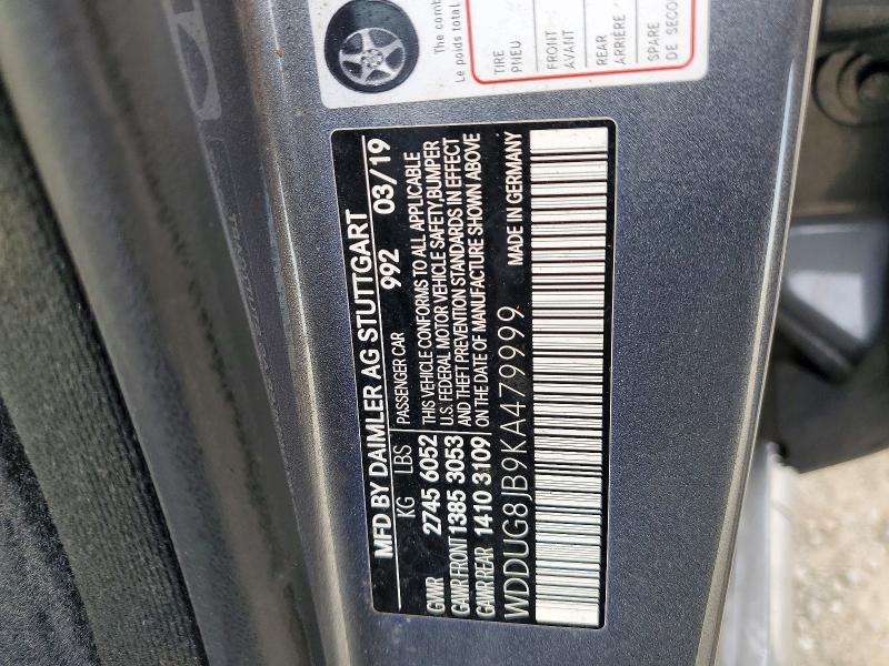 2019 Mercedes-Benz S 63 amg 4matic