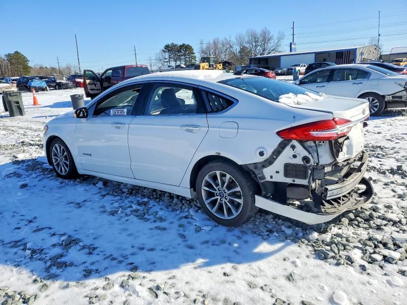 2017 Ford Fusion se Hybrid