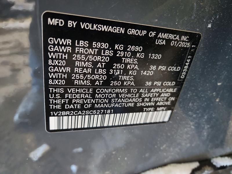 2025 Volkswagen Atlas sel