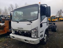 Salvage trucks for sale at Woodburn, OR auction: 2016 Isuzu NPR Truck Cab AND Chassis