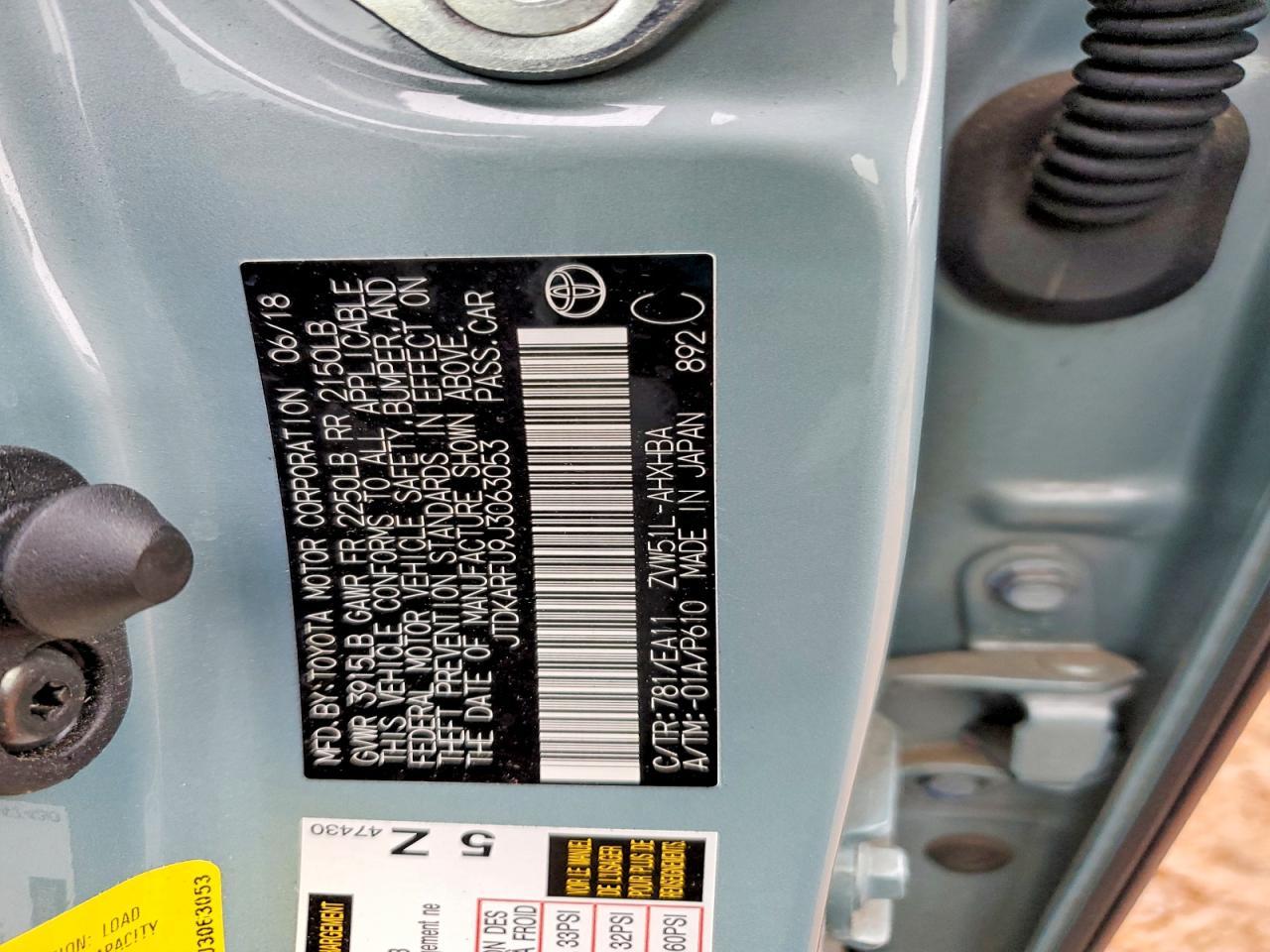 2018 Toyota Prius