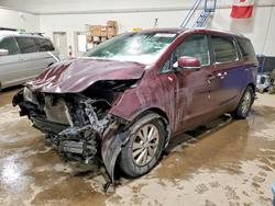 KIA salvage cars for sale: 2016 KIA Sedona lx
