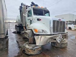 Salvage trucks for sale at Moraine, OH auction: 2012 Peterbilt 348 Vacuum Truck