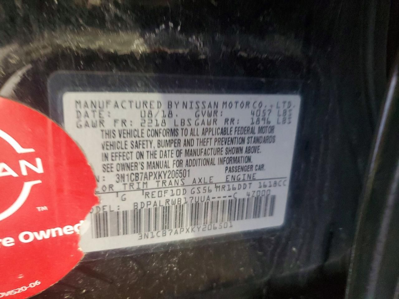 2019 Nissan Sentra sr Turbo