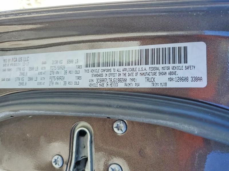 2018 Dodge Ram 1500 slt