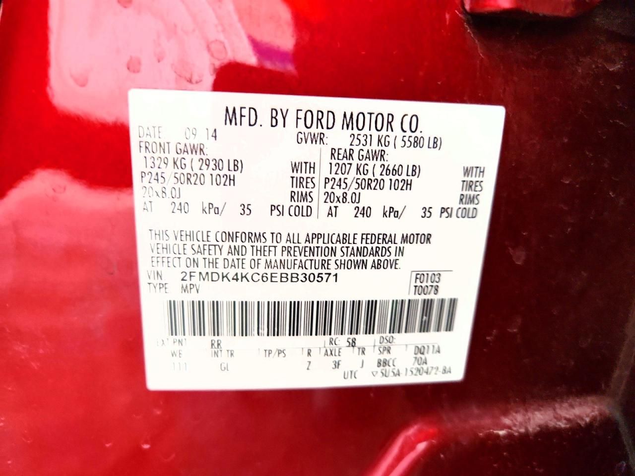 2014 Ford Edge Limited