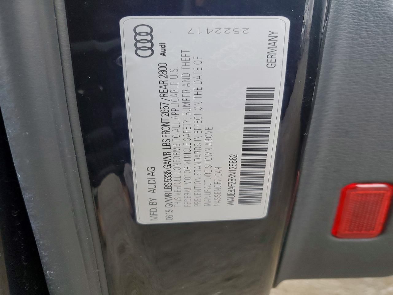 2019 Audi A6 Premium Plus